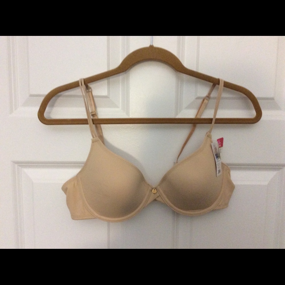 ESSENTIAL BODYWEAR Beige Bra  38A NEW